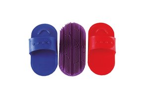 plastic curry comb Igel small