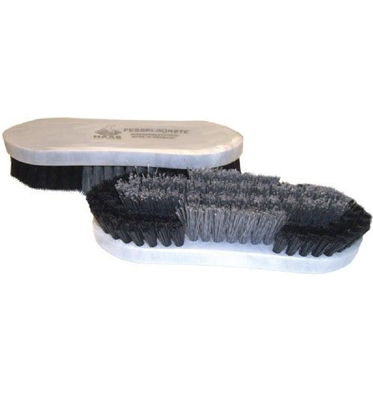 hoof and pastern brush made from synthetic material