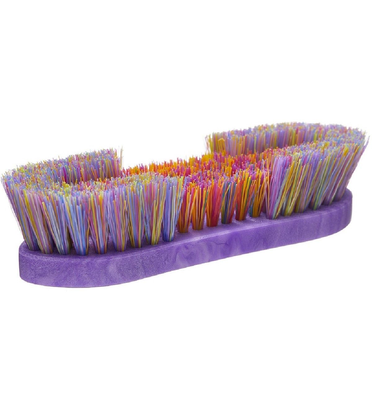 Waschbürste mehrfarbig aus Plastik hergestellt