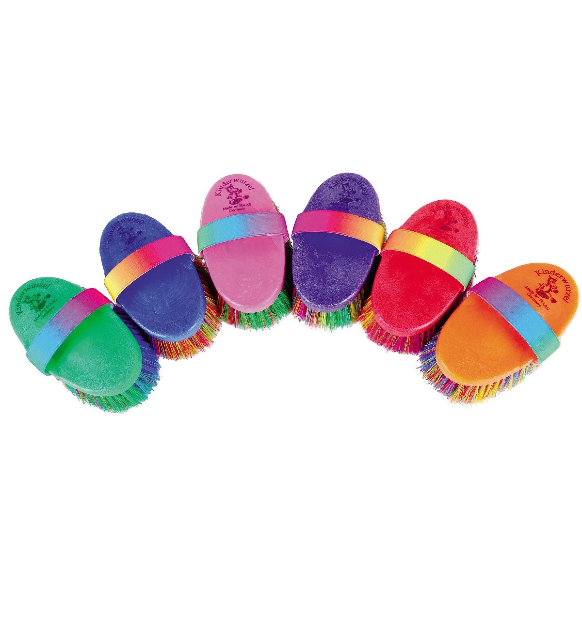 kinderborstel stevig gemaakt van kunststof