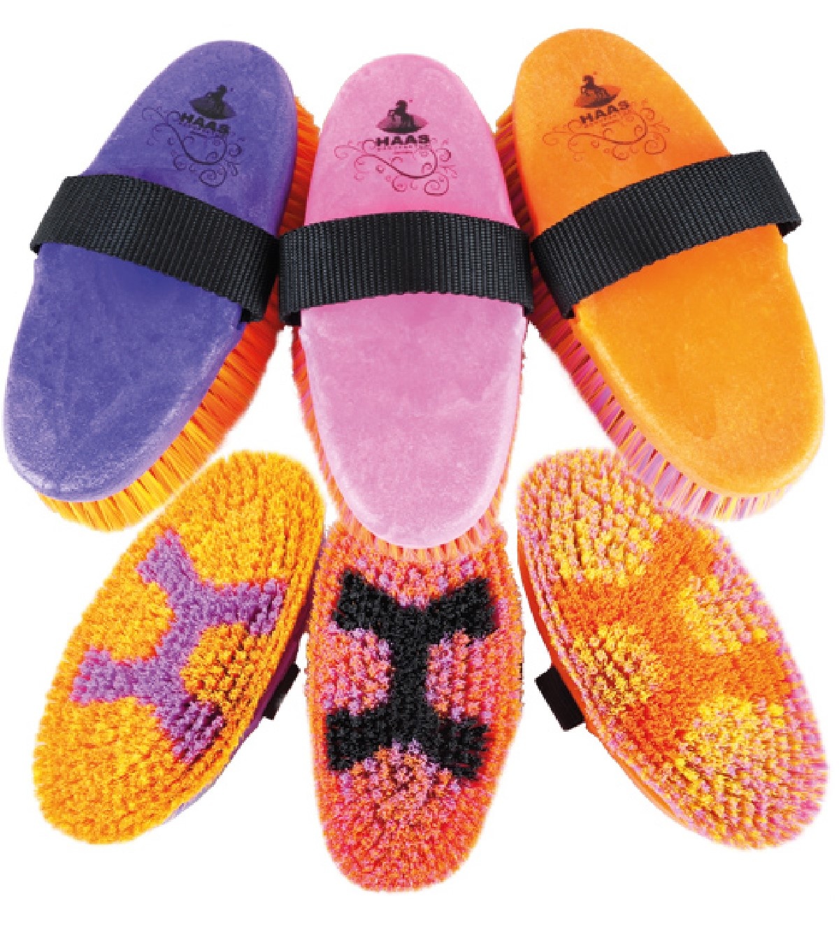 weiche Bürste Damiro aus Plastik hergestellt