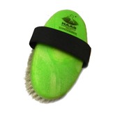 kleine borstel met paardenharen gemaakt van dierlijk materiaal