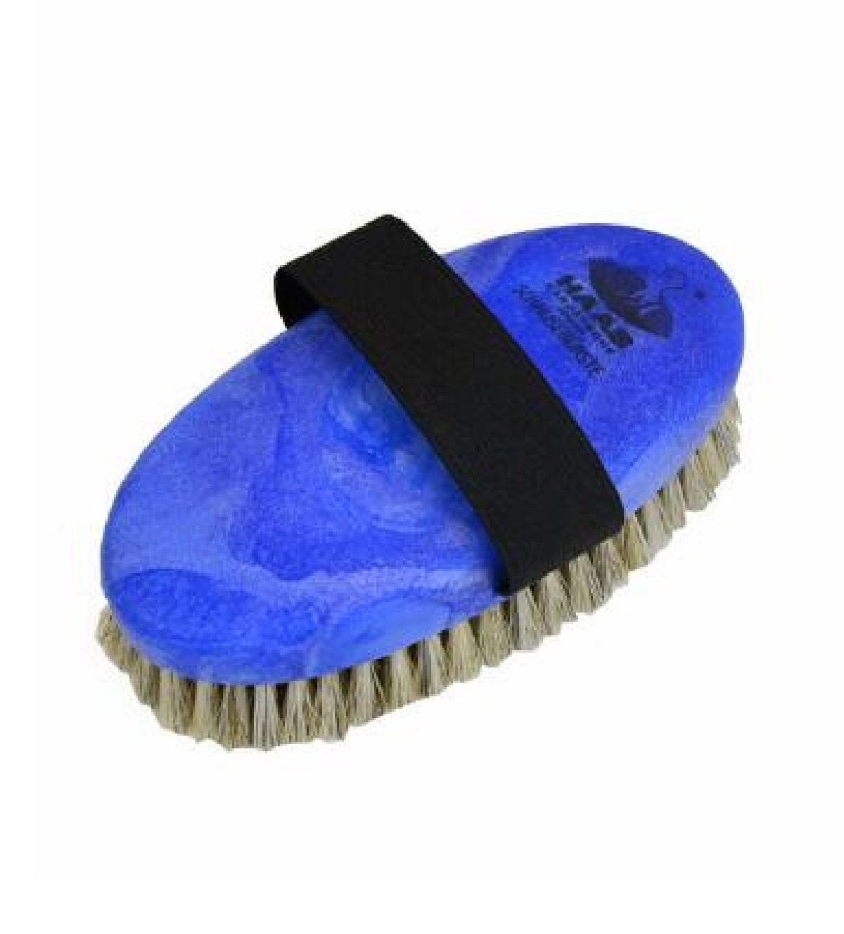 kleine borstel met paardenharen gemaakt van dierlijk materiaal