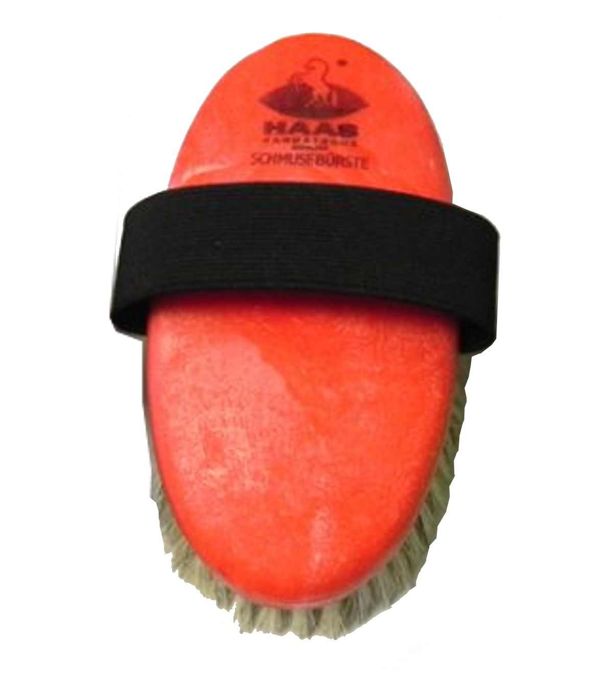 kleine borstel met paardenharen gemaakt van dierlijk materiaal