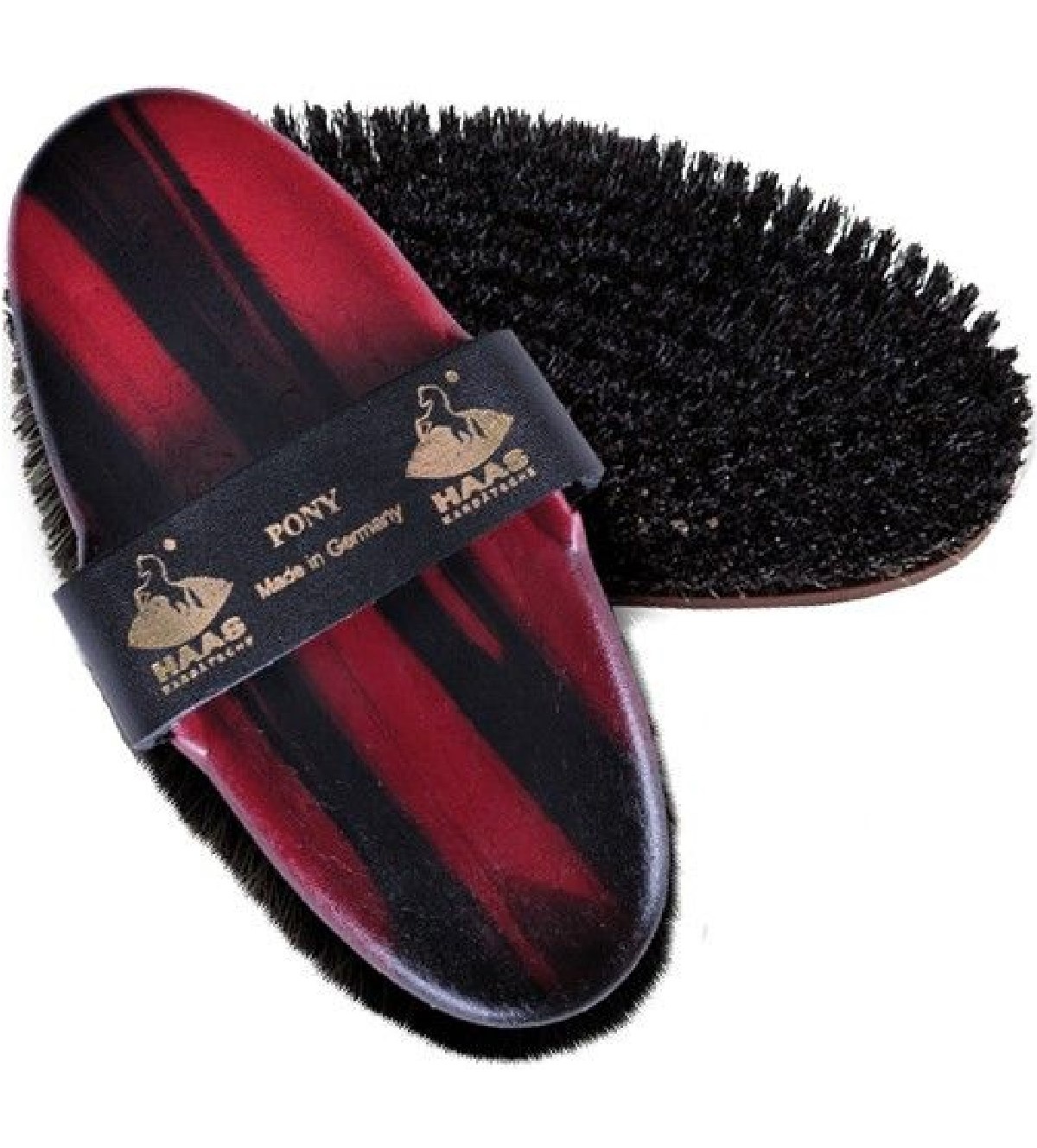 Haas middelharde borstel 'Pony' gemaakt van dierlijk materiaal