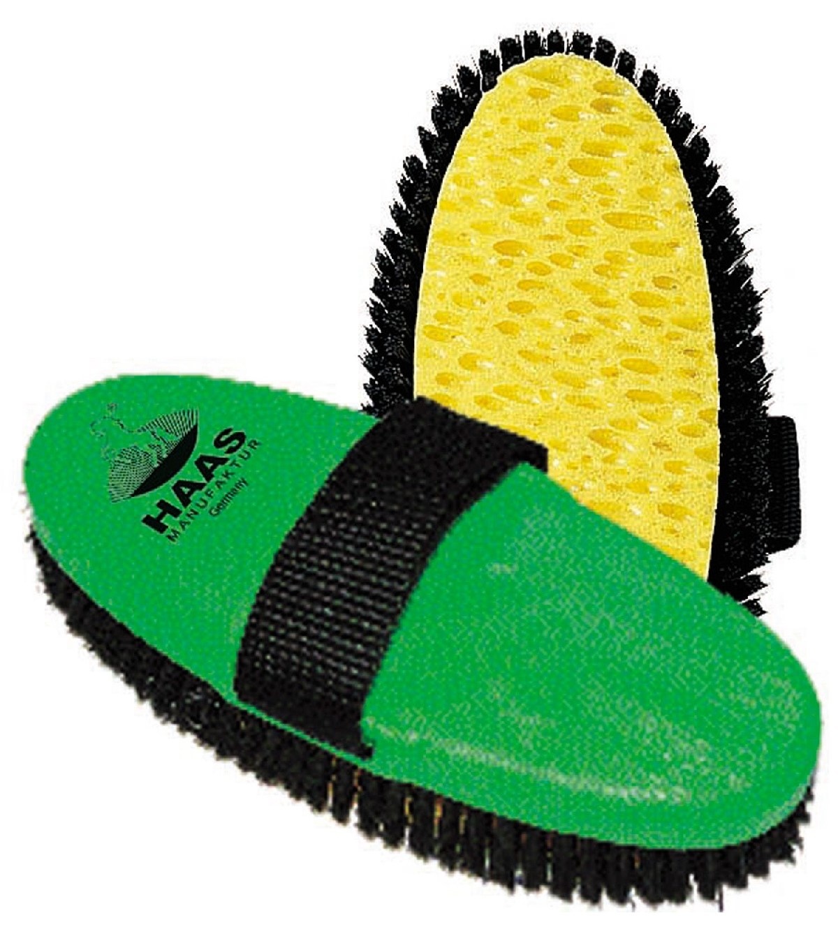 wasborstel met spons gemaakt van kunststof