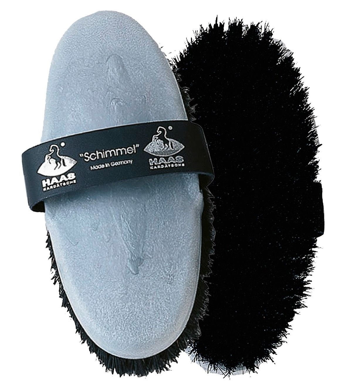 borstel voor een schimmel of wit paard