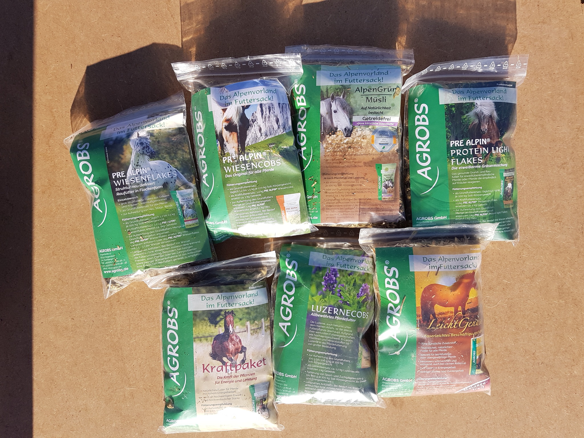trial package horse feed