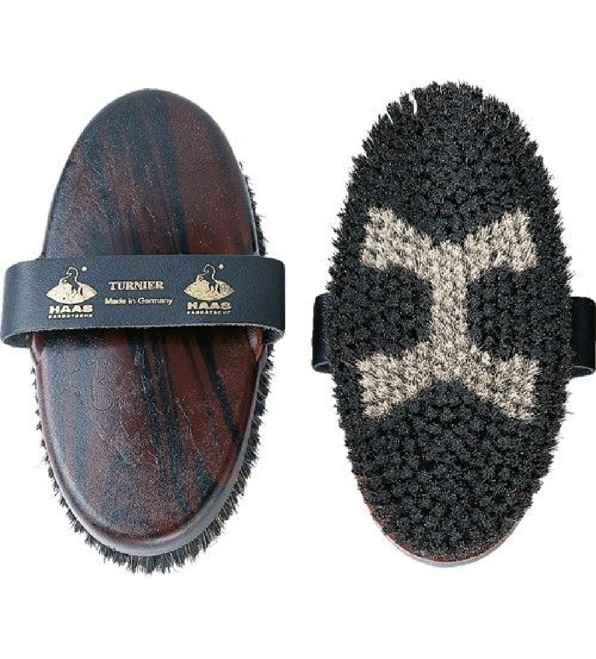 horsehair brush Turnier for the coat of the horse