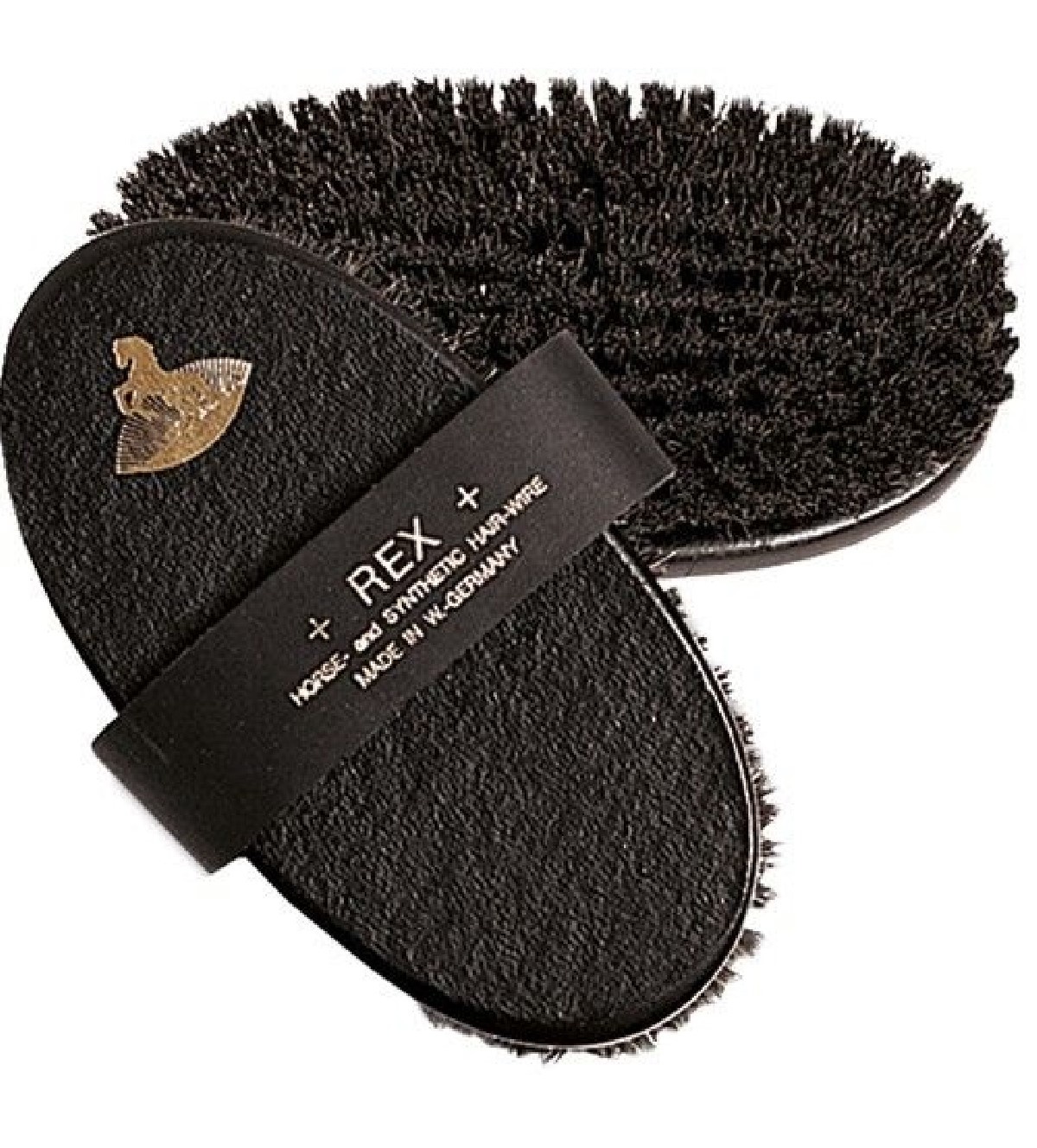 soft brush Rex for the coat of the horse