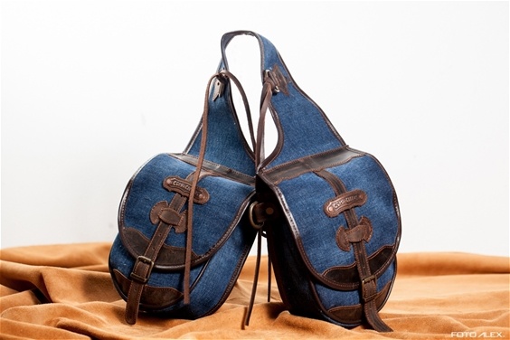 Saddle Bag "Little" jeans water repellent