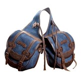 Satteltasche "Medium" Jeans wasserdicht