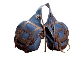 Satteltasche "Medium" Jeans