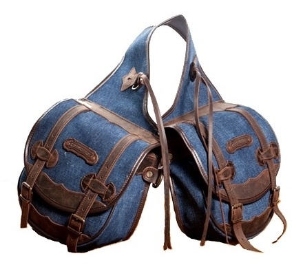 Saddle Bag "Medium" jeans waterproof