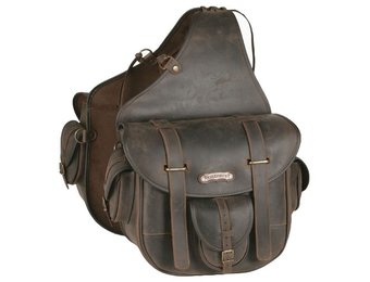 Saddle Bag "Large" with mini leather bags