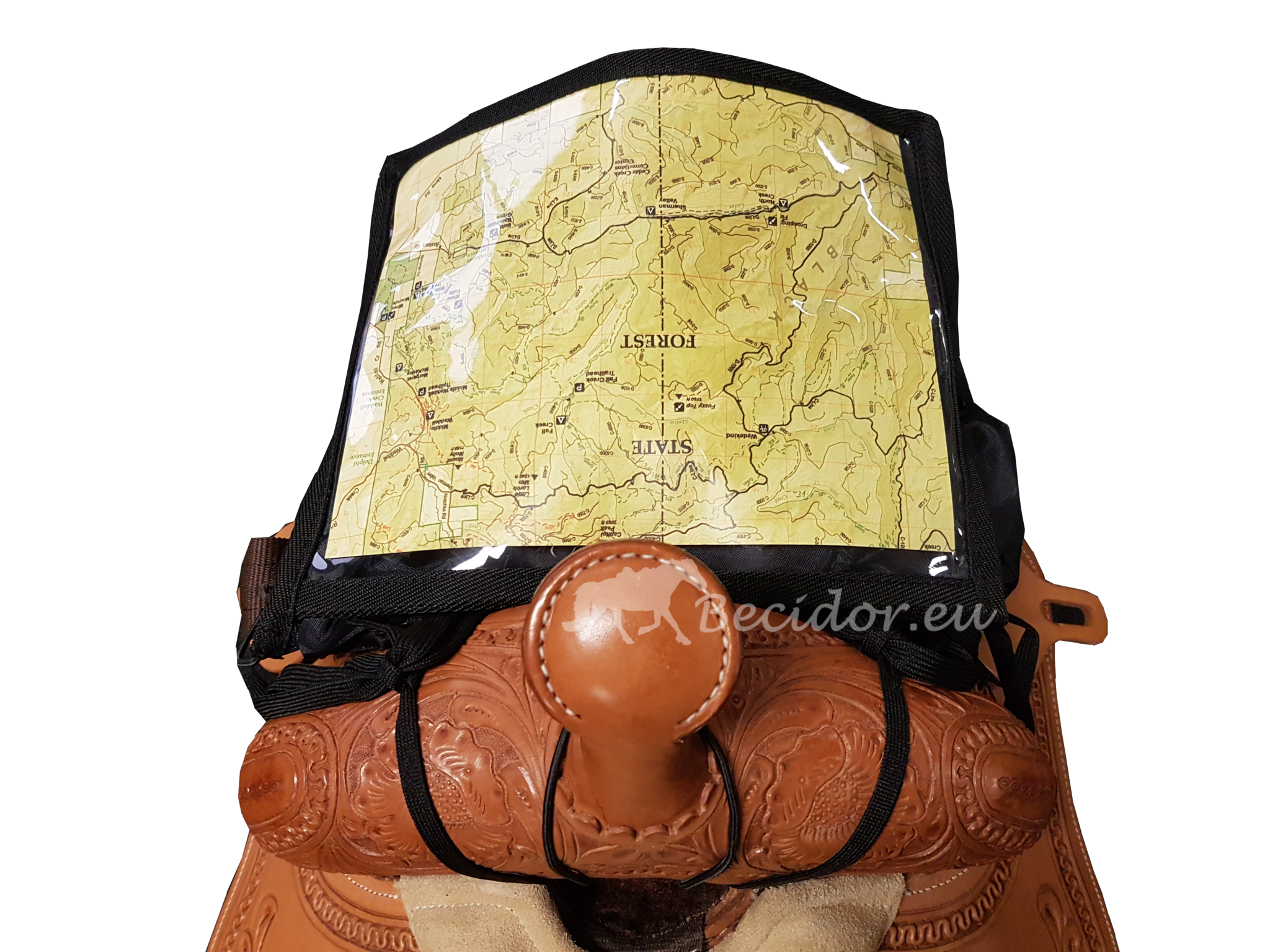 Kartenhalter für die Satteltasche wasserdicht