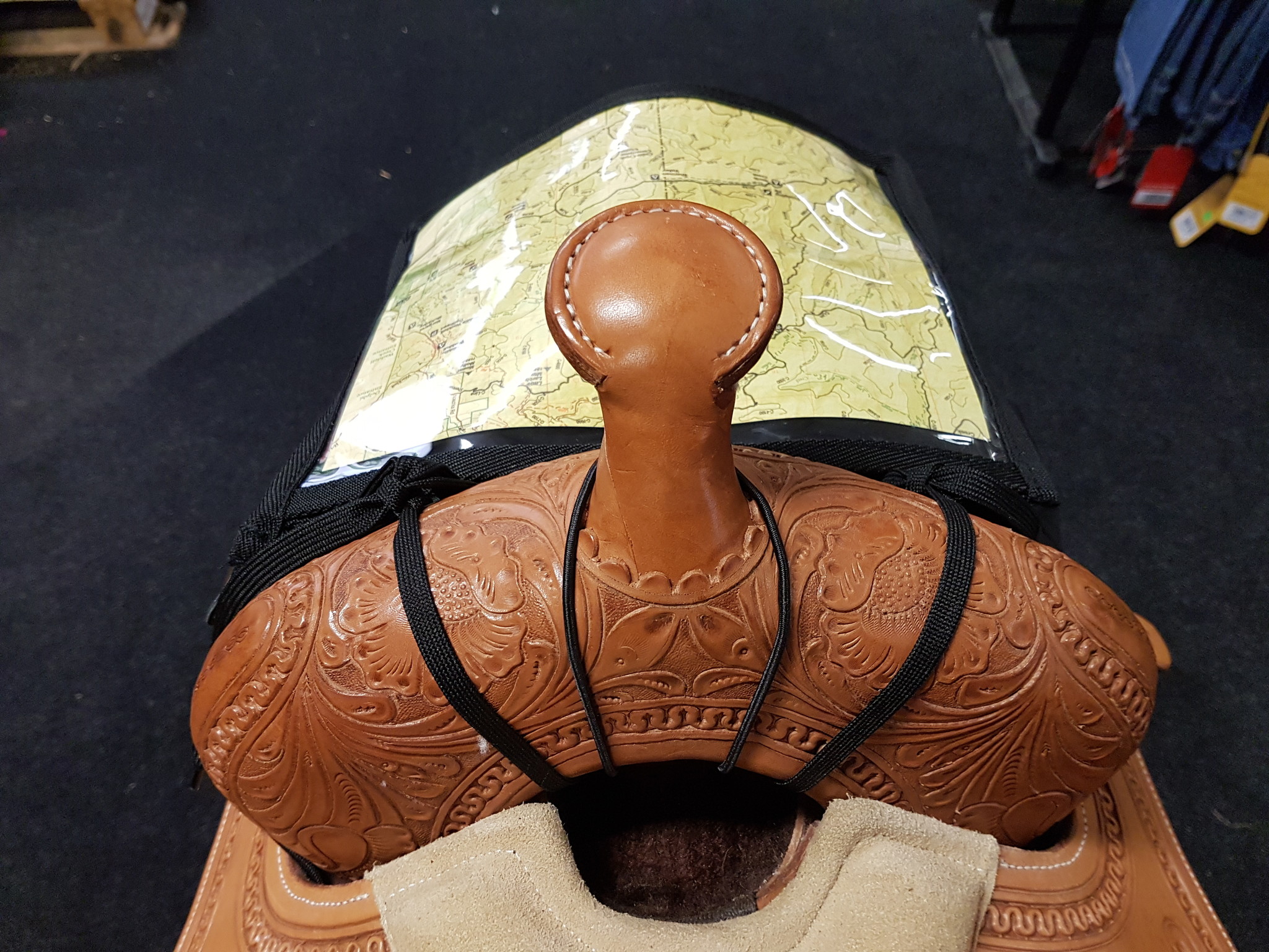 Saddle bag card holder waterproof