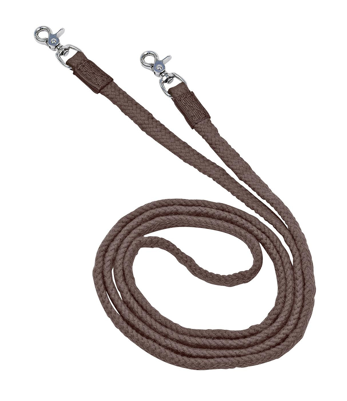Cotton rope reins flat