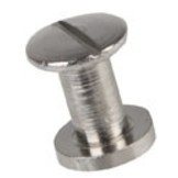 Chicago screws finished flat