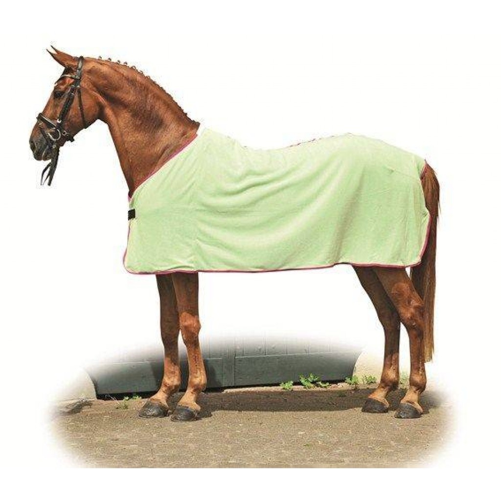 Schweißdecke minzgrun rosa 165