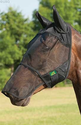 Vliegenkap inclusief oren en neus