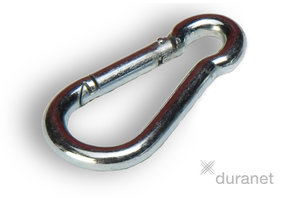 Karabiner für Heunetze und langsame Futtertröge