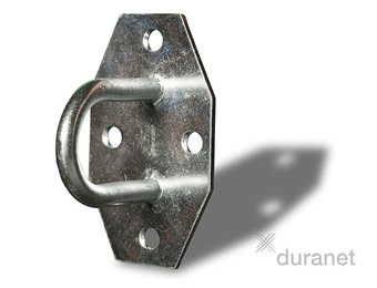 Beugelplaat voor hooinetten en slowfeeders