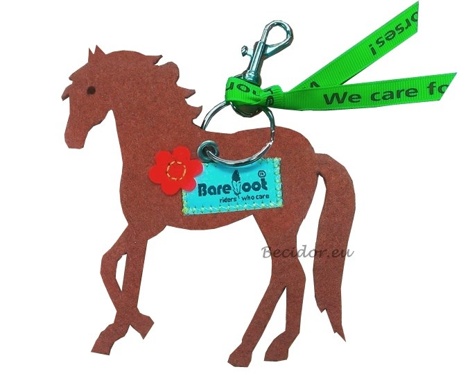 Sleutelhanger paard stevig