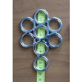 Hackamore flower silver