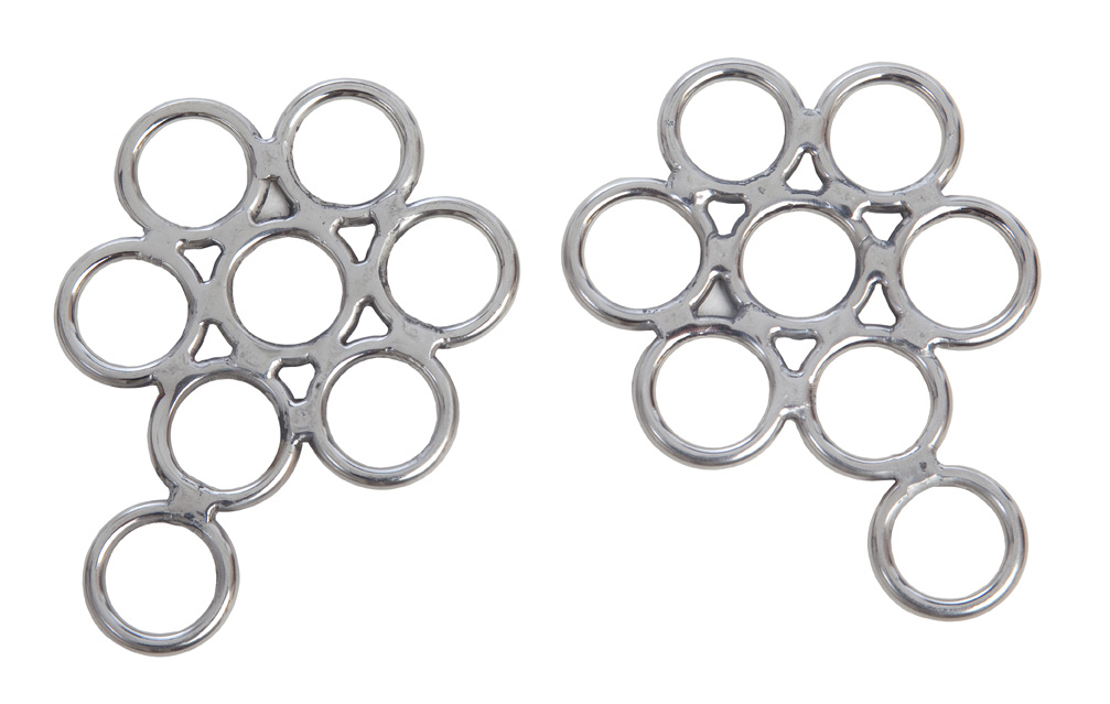 Hackamore flower silver