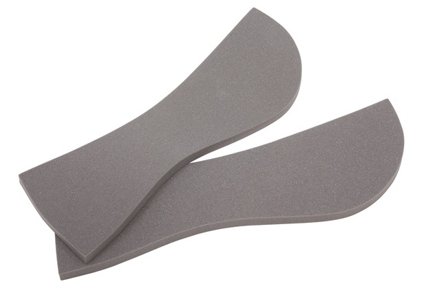 Memory foam inlages schokdempend