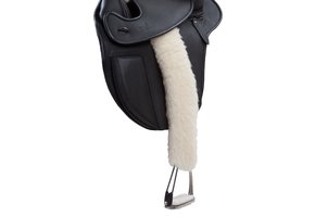 Stirrup strap Sheep wool cover