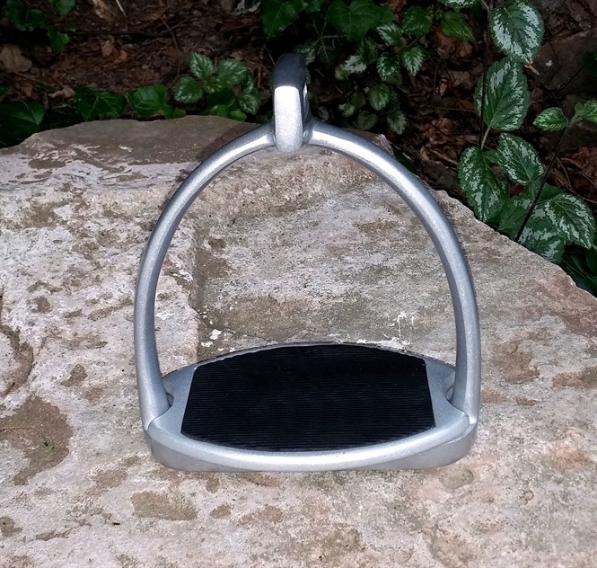 Aluminium gedrehte Steigbügel silber