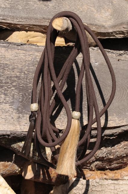 Mecate Teugels Nylon bruin