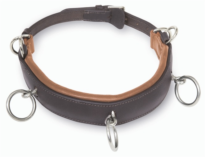 Cavesson Kaptoom noseband leather