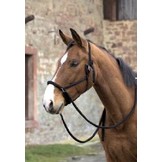 Peony chin cross bitless bridle cotton