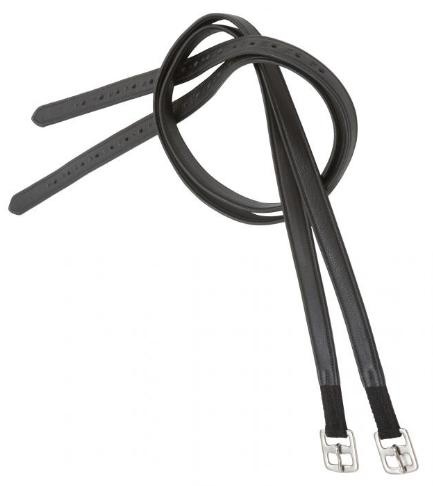 Soft Leather Stirrup Leathers black