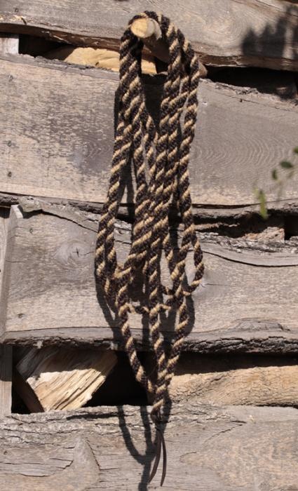 Mecate Teugels Paardenhaar bruin