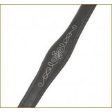 Breast collar Classic black