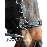 Music hackamore Silber