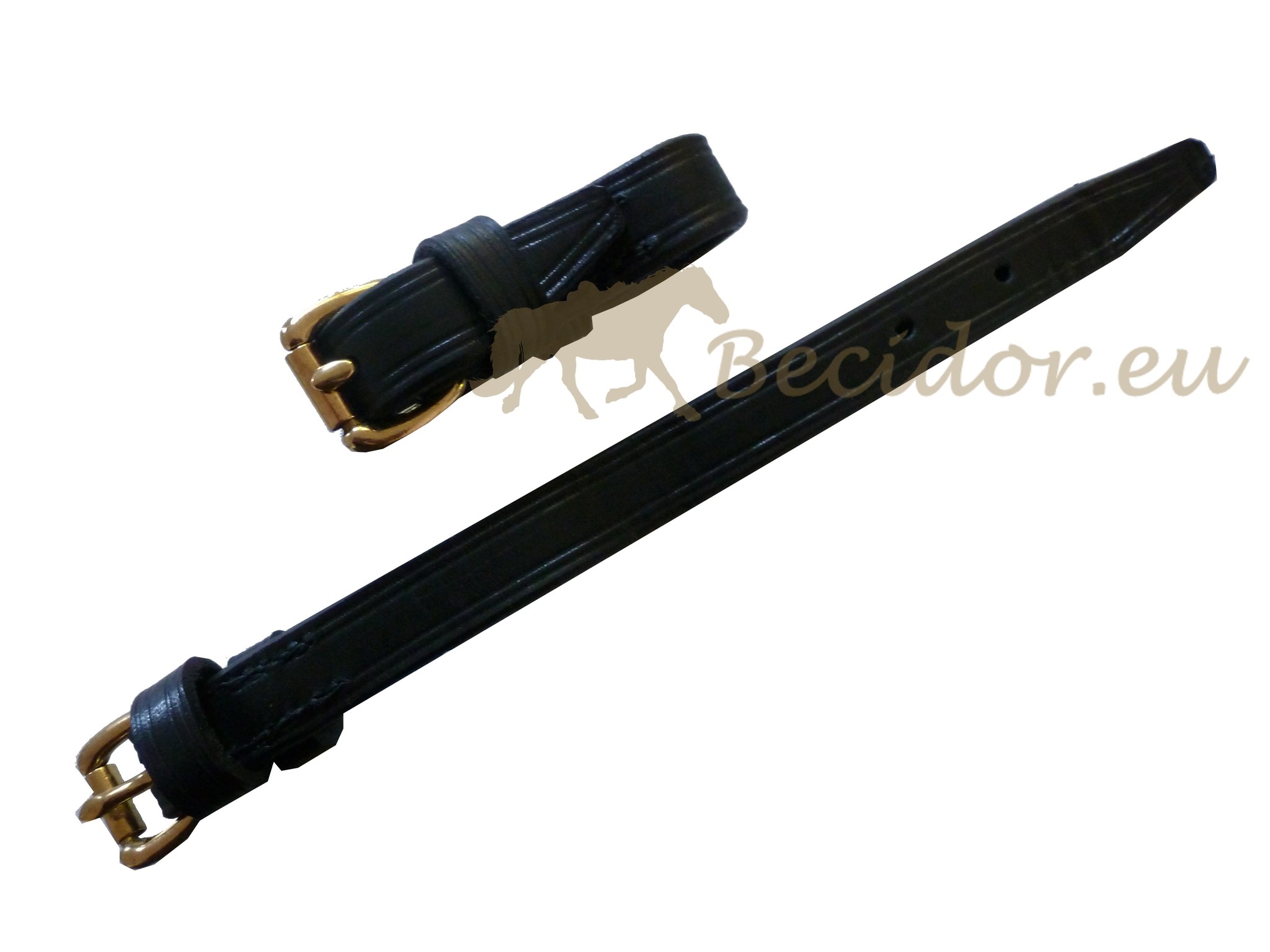 Gebissriemchen leder Barock