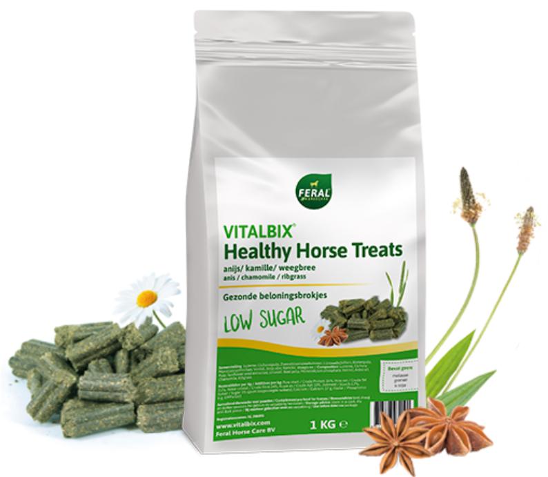 Healthy Horse Treats Anijs Kamille en Weegbree 1 kg