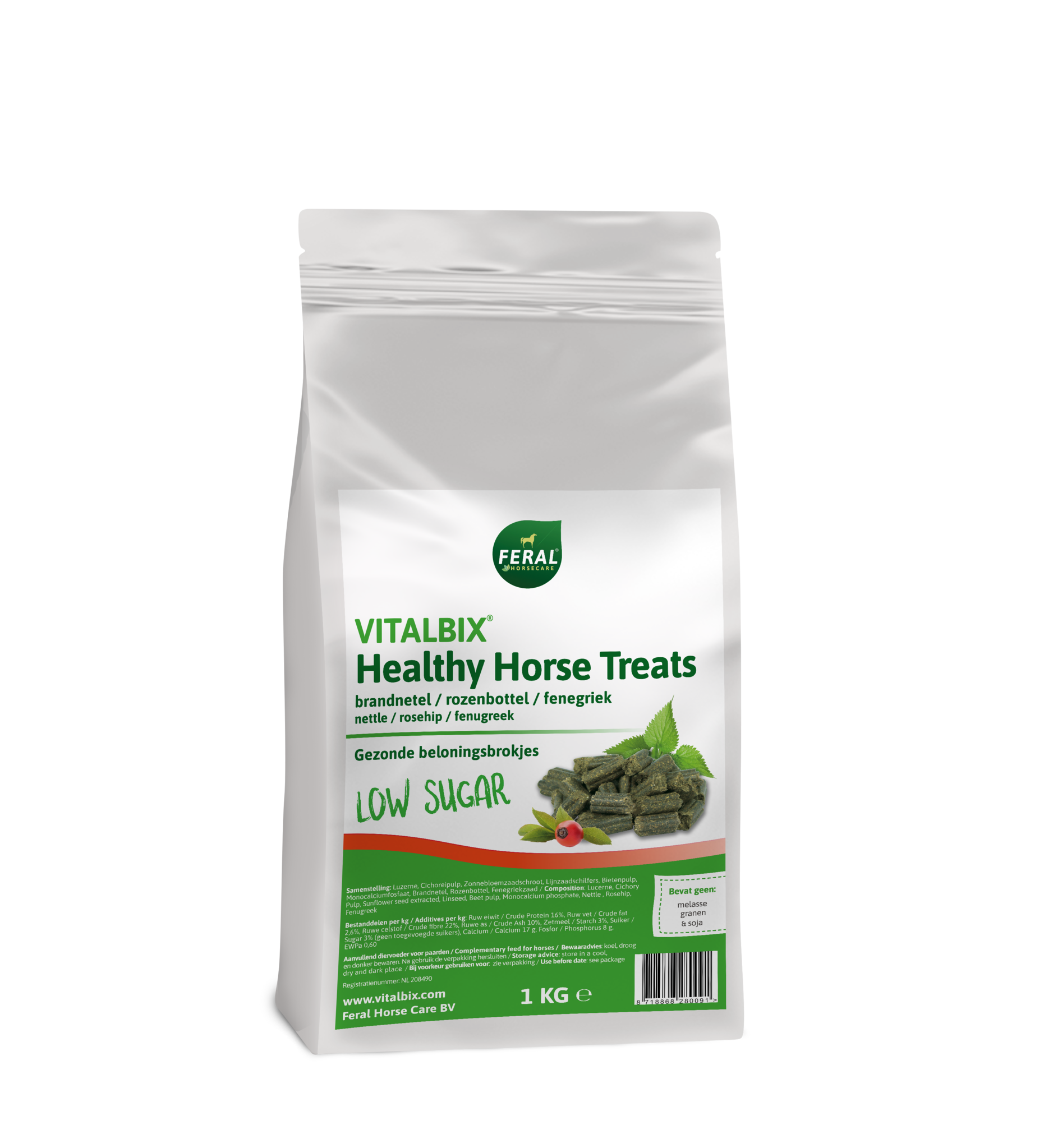 Healthy Horse Treats Rosehip Nettle 1 kg