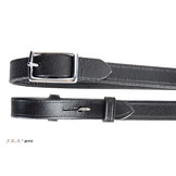 Armi lederen teugels met stoppertjes in bruin en zwart