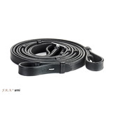 Armi lederen teugels met stoppertjes in bruin en zwart