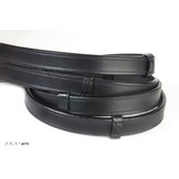 Armi lederen teugels met stoppertjes in bruin en zwart