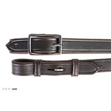 Armi lederen teugels met stoppertjes in bruin en zwart