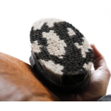 soft brush Pinto made from animal material