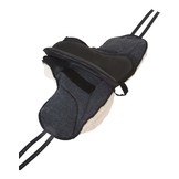 Nature bareback pad with inserts