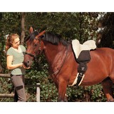 Nature bareback pad with inserts